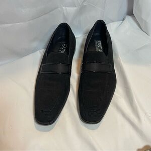 “Pindot” Black Couture 1901 Tuxedo Shoes size 9
